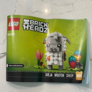 Lego 40380 Brick Headz Sheep 192 PCS